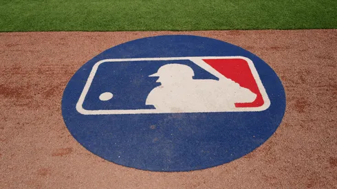 MLB Logo in a stadium