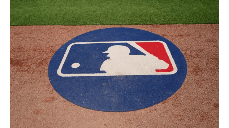 MLB Logo in a stadium
