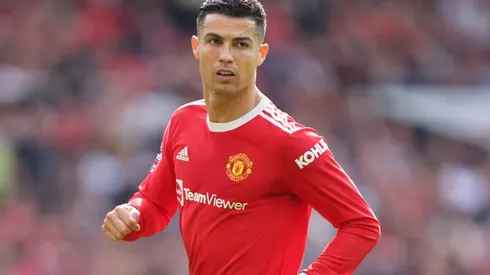 Cristiano Ronaldo in action for Manchester United vs. Norwich.