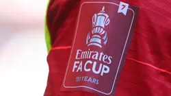 A view of the FA Cup badge