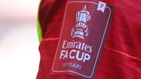 A view of the FA Cup badge