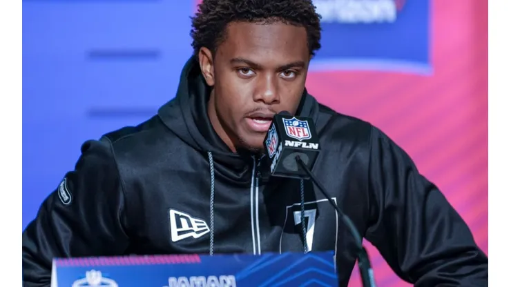 Jahan Dotson at the NFL combine (Futbolsites)