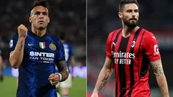 Lautaro Martinez and Olivier Giroud