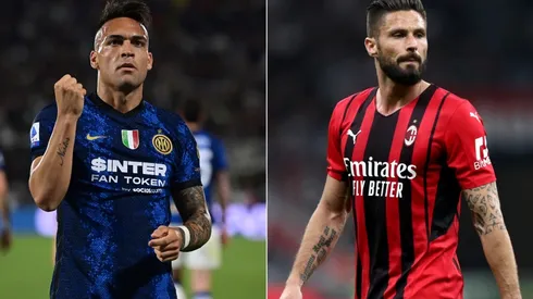 Lautaro Martinez and Olivier Giroud