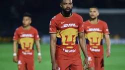 Diogo and his teammates of Pumas UNAM