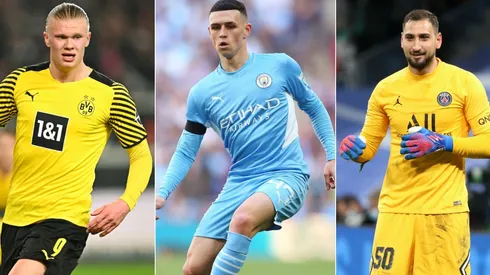 Erling Haaland; Phil Foden; Gianluigi Donnarumma
