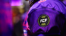 Fan controlled Football logo in a team jersey