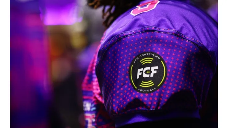 Fan controlled Football logo in a team jersey