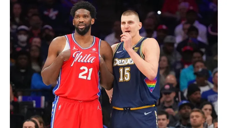 Joel Embiid and Nikola Jokic