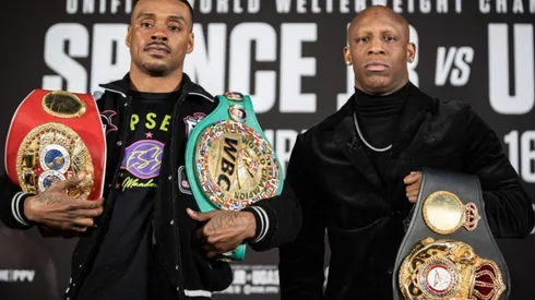 Erroll Spence Jr. and Yordenis Ugas
