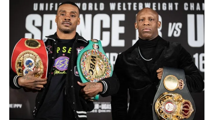 Erroll Spence Jr. and Yordenis Ugas