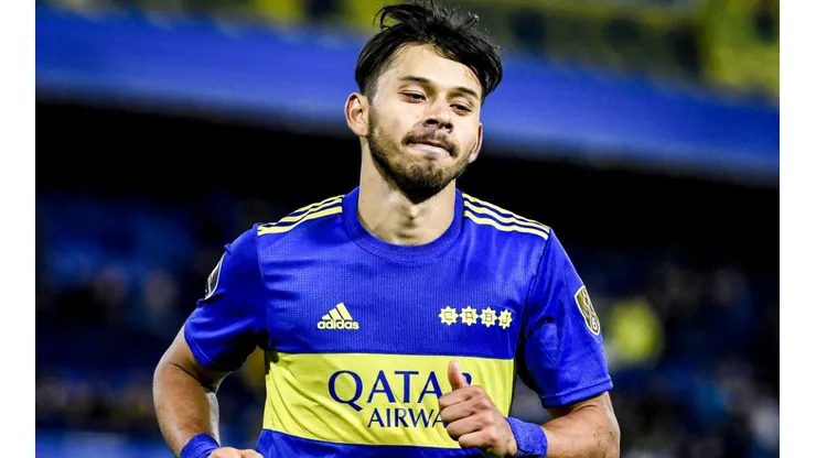 Oscar Romero during a match between Boca Juniors and Always Ready