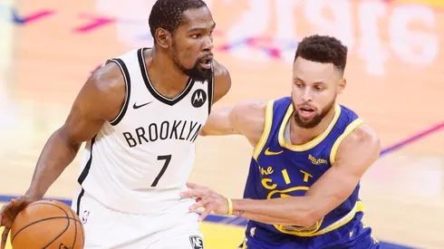 Kevin Durant and Stephen Curry