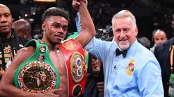 Errol Spence Jr is putting hiw WBC and IBF Welterweight belts on the table against Yordenis Ugas