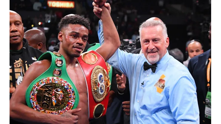 Errol Spence Jr is putting hiw WBC and IBF Welterweight belts on the table against Yordenis Ugas