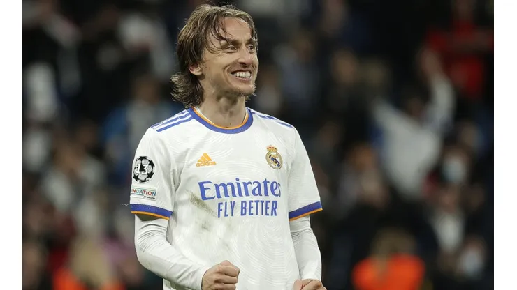 Luka Modric of Real Madrid.
