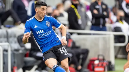 San Jose Earthquakes forward Cristian Espinoza