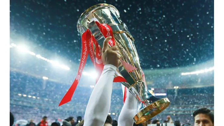 The CONCACAF Champions League trophy