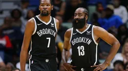 Kevin Durant and James Harden