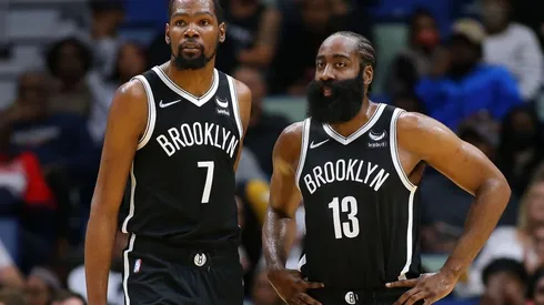Kevin Durant and James Harden