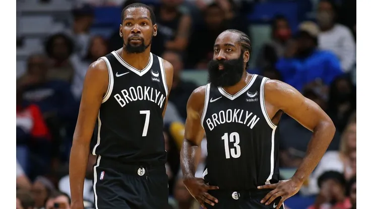 Kevin Durant and James Harden