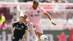 Ariel Lassiter of Inter Miami CF controls the ball against the New England Revolution
