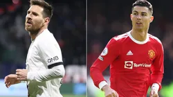 Inter Miami players have chosen between Lionel Messi (left) and Cristiano Ronaldo.