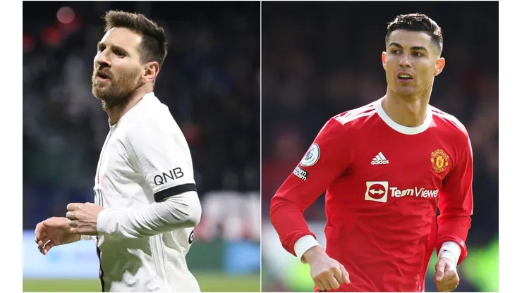 Inter Miami players have chosen between Lionel Messi (left) and Cristiano Ronaldo.