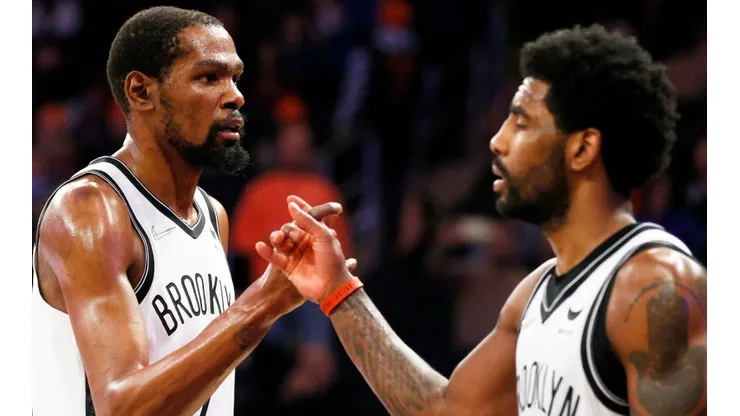 Kevin Durant and Kyrie Irving