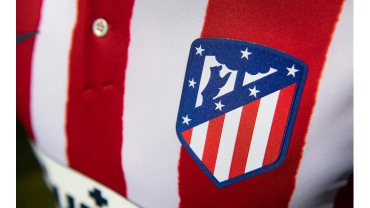 The previous Atletico Madrid home shirt