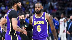 LeBron James and Anthony Davis