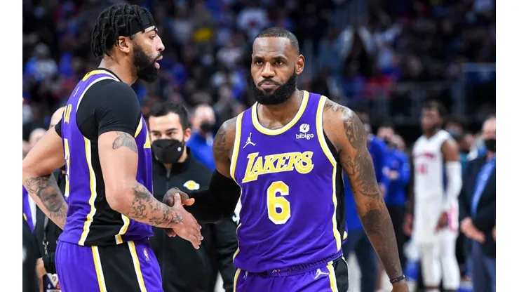LeBron James and Anthony Davis