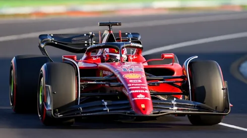 Charles Leclerc during the 2022 Australian Grand Prix qualifying session
