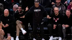 New York Knicks fan Spike Lee