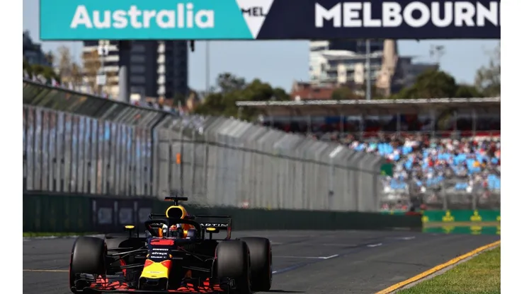 The Australian Formula One Grand Prix at Albert Park