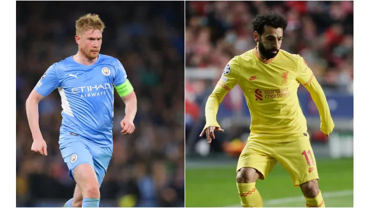 Kevin De Bruyne and Mohamed Salah