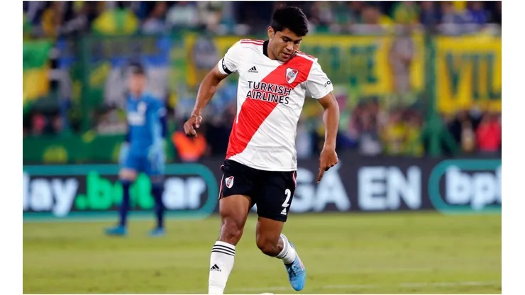 Robert Rojas of River Plate