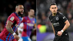 Memphis Depay and Rafael Santos Borré