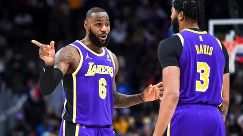 LeBron James and Anthony Davis