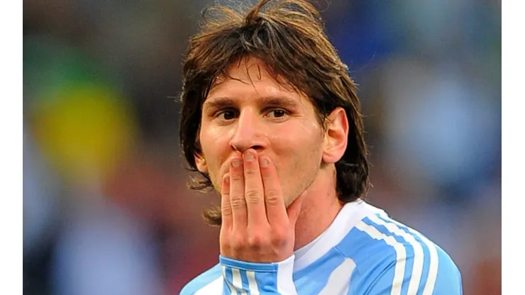 Lionel Messi of Argentina