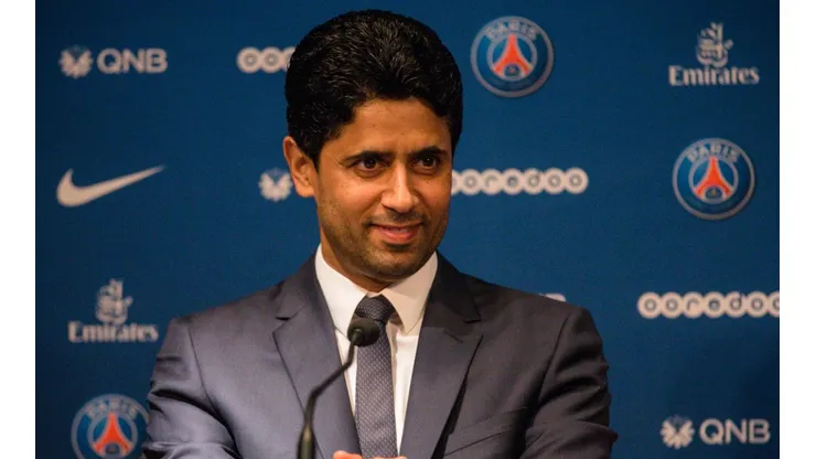 PSG president Nasser Al-Khelaifi.