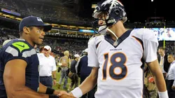 Peyton Manning and Russell Wilson