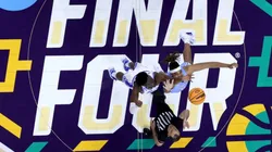 Final Four logo at the Caesars Superdome