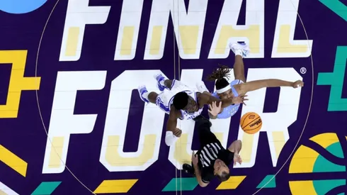 Final Four logo at the Caesars Superdome