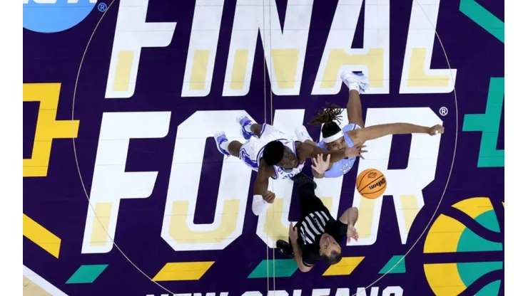 Final Four logo at the Caesars Superdome