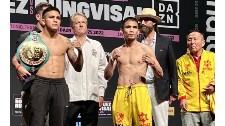Jesse Rodriguez exposes his WBC World Super flyweight title against Srisaket Sor Rungvisai