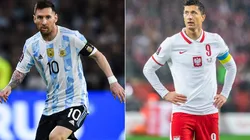 Argentina and Poland will clash in Qatar 2022, which could see Lionel Messi face Robert Lewandowski.