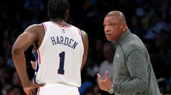 Doc Rivers and James Harden