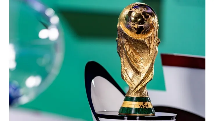 The FIFA World Cup trophy.