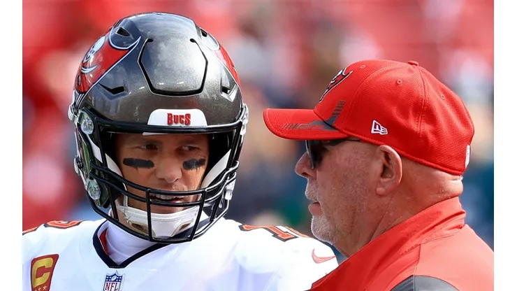 Tom Brady and Bruce Arians